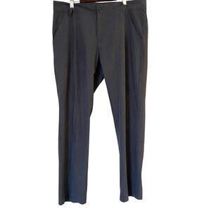 Travis Mathew Men's Size 34 Gray Lightweight Performance Stretch Golf Pants